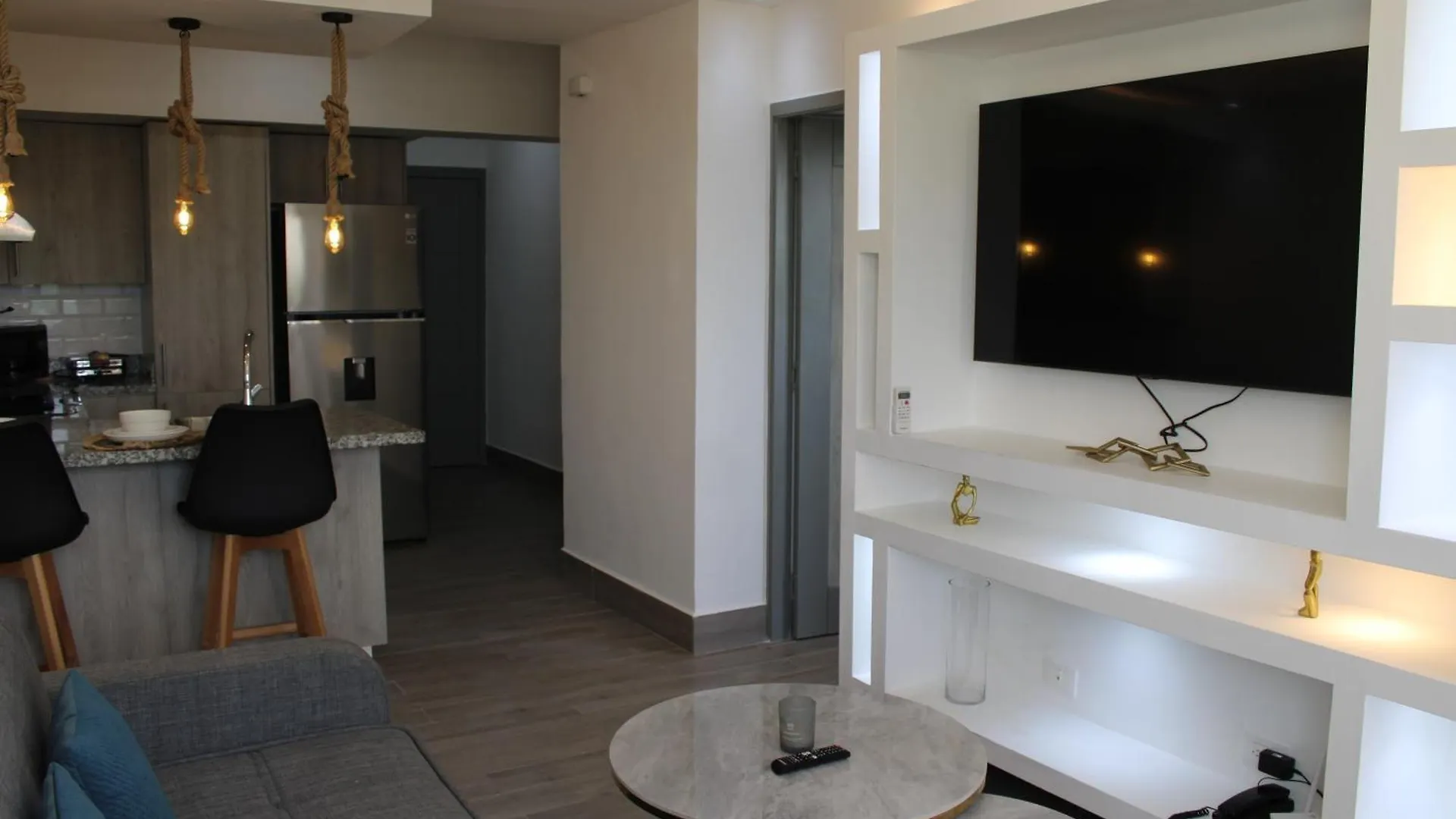Апартаменты Coralclifftower Juandolio 1Brd-4Px-2Bds-Wifi-Bbq-10Thfloor Хуан-Педро